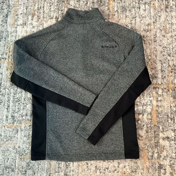 MEN’S SPYDER 1/4 ZIP CORE PULLOVER! EUC! SIZE M - Picture 9 of 10